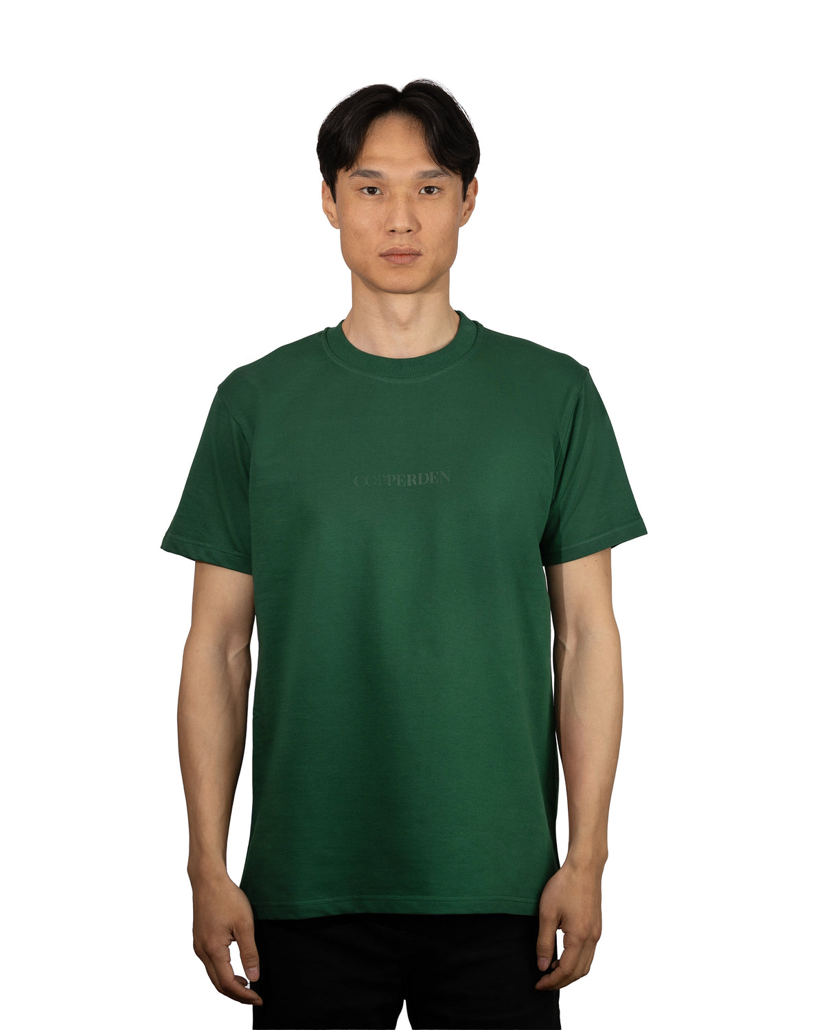 Men’s 5 Pack Black T‑Shirts – 100% Cotton, Short Sleeve, Regular Fit in White/Light Blue/Black/Dark Green/Charcoal Grey