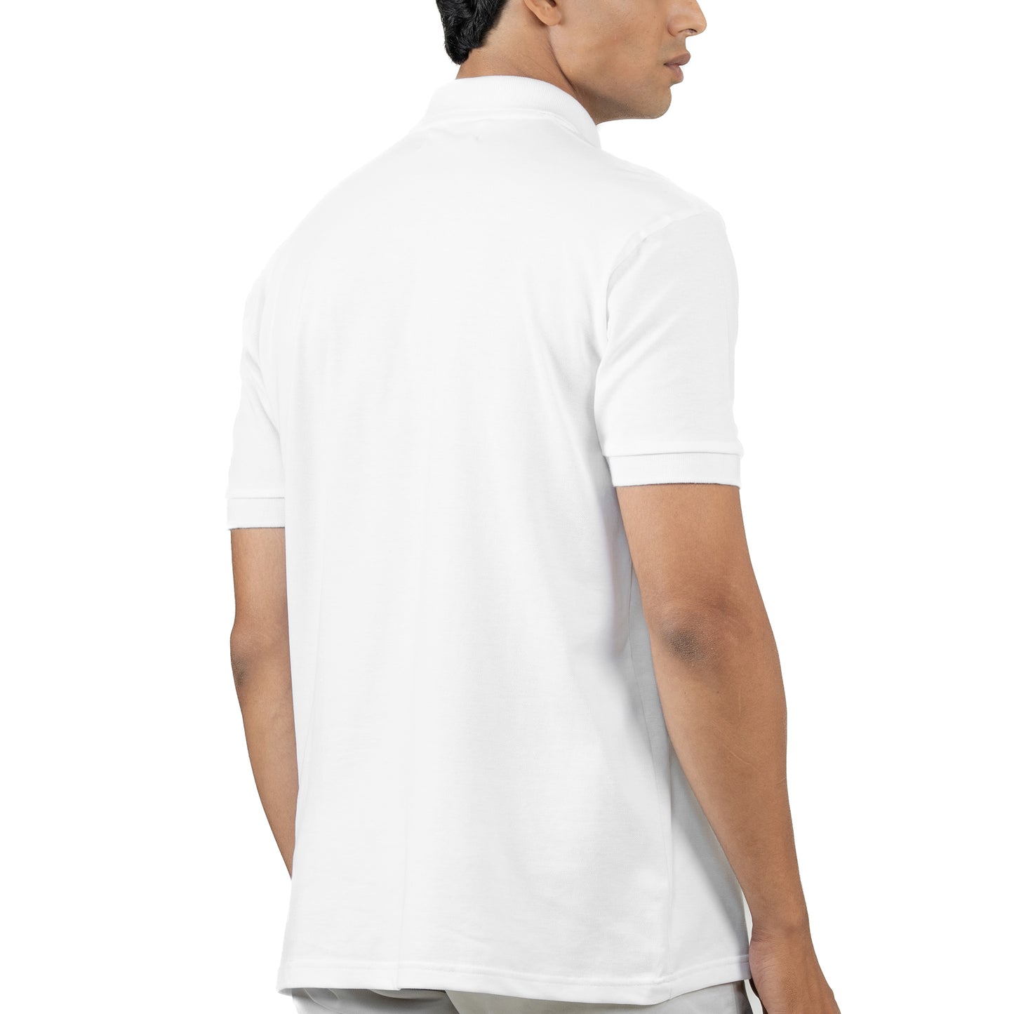 Classic White Polo – Short Sleeve