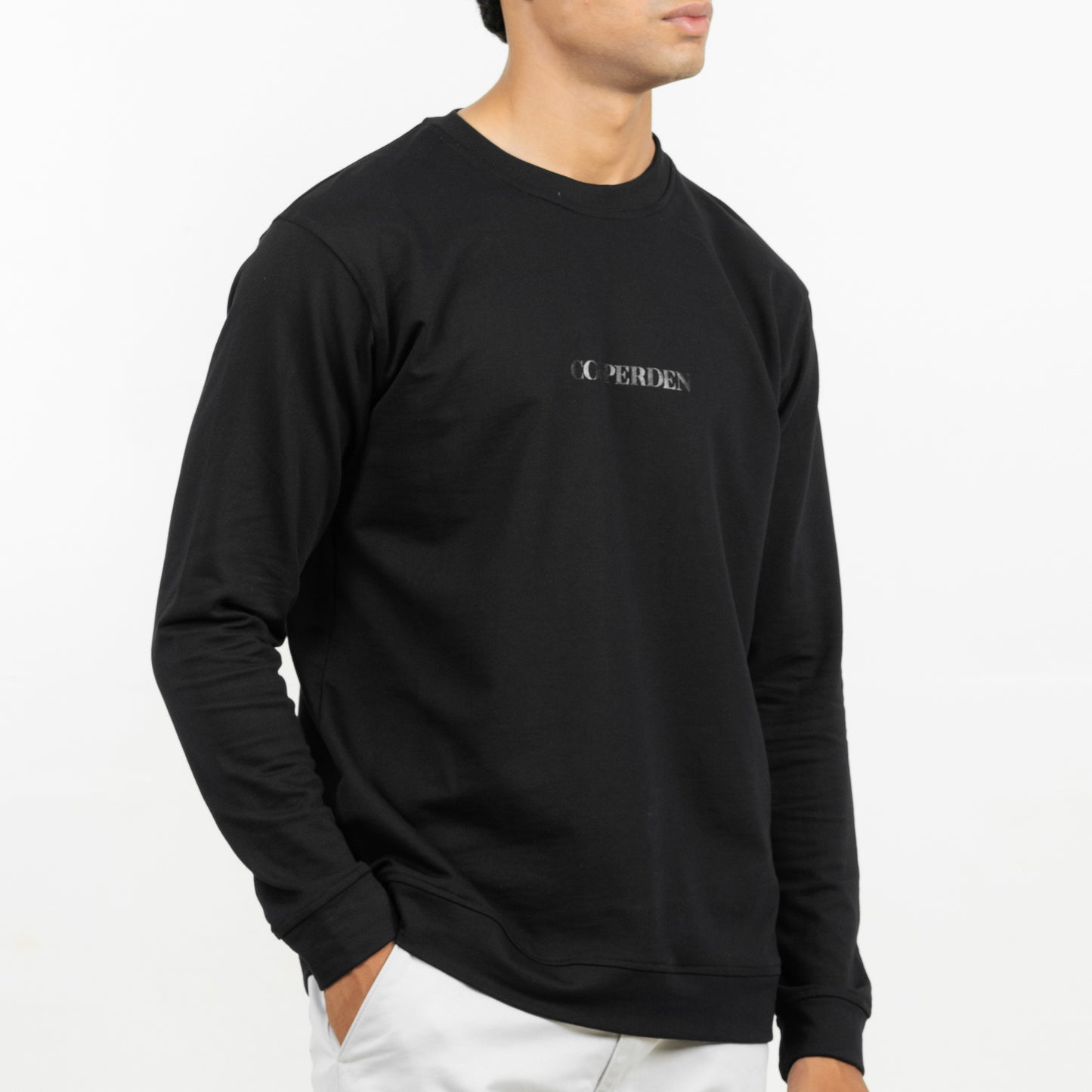 Onyx Black Roundneck – Full Sleeve