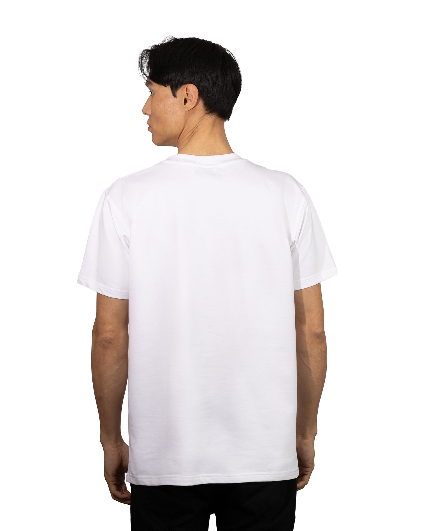 Copperden Men’s Regular Fit Short‑Sleeve T‑Shirt – 100% French Terry Cotton (White)