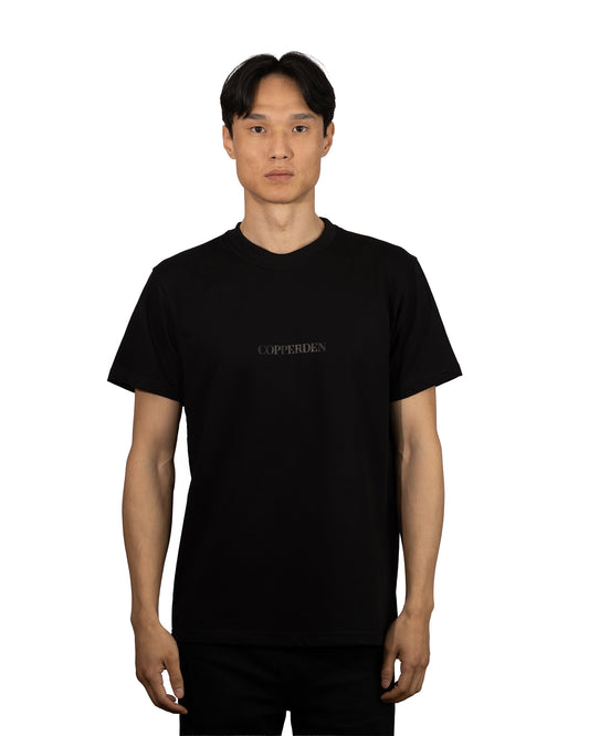 Copperden Men’s Regular Fit Short‑Sleeve T‑Shirt – 100% French Terry Cotton (Black)