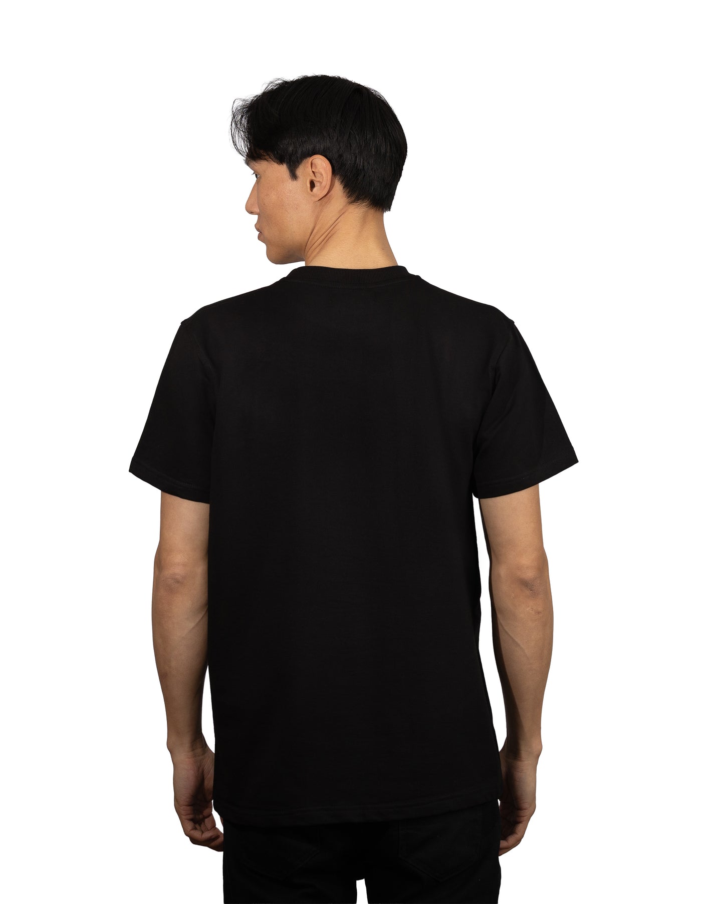 Copperden Men’s Regular Fit Short‑Sleeve T‑Shirt – 100% French Terry Cotton (Black)