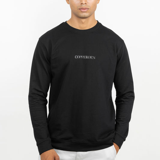 Onyx Black Roundneck – Full Sleeve