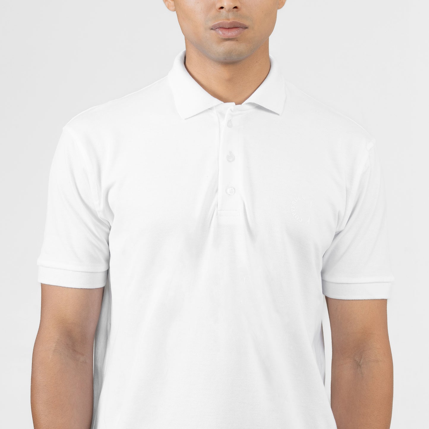 Classic White Polo – Short Sleeve