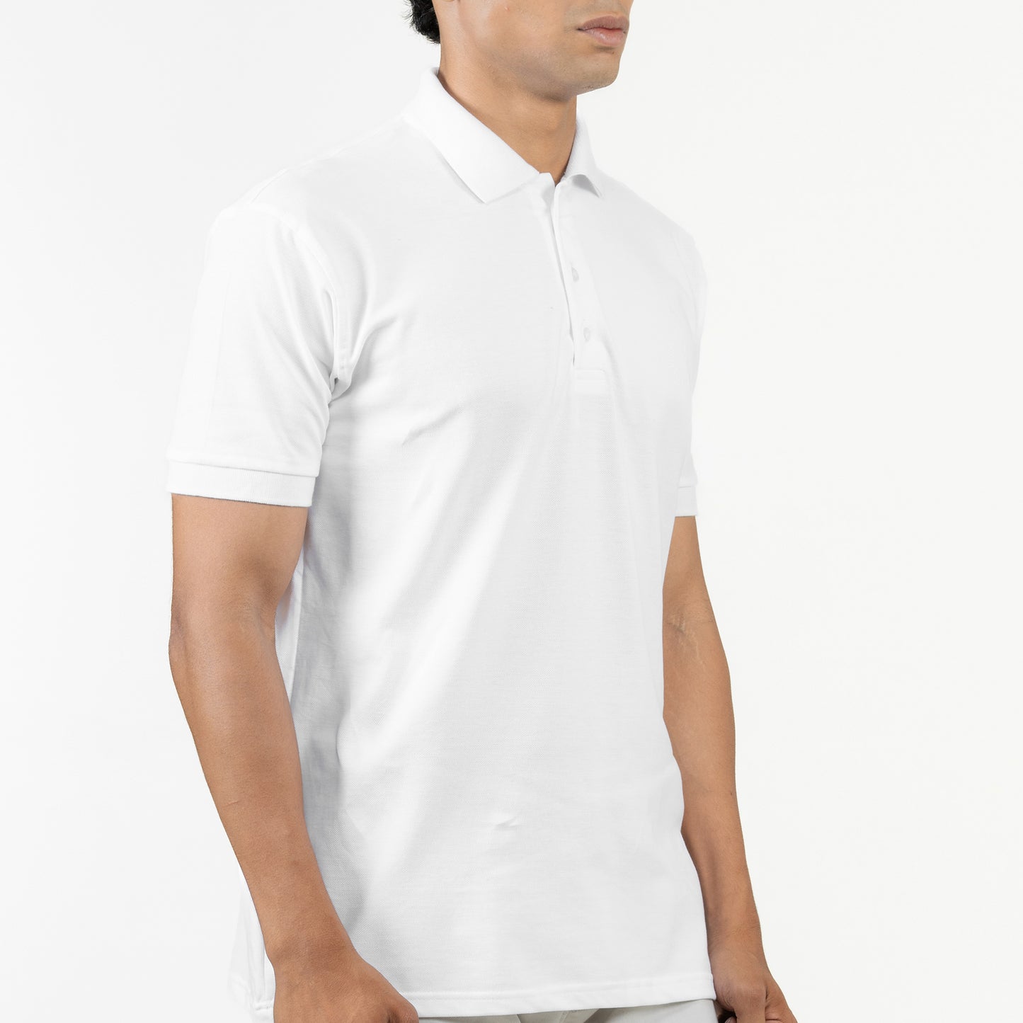 Classic White Polo – Short Sleeve