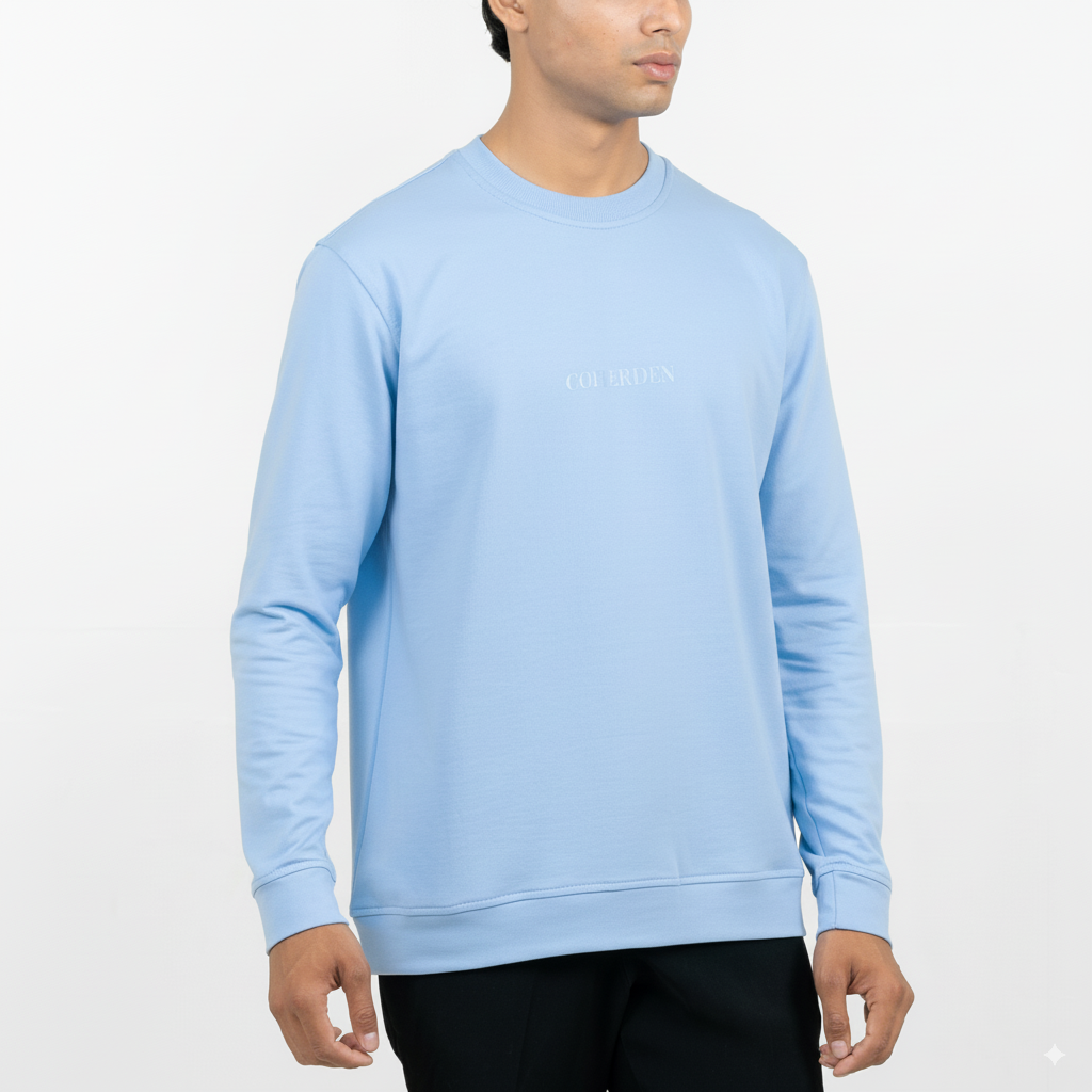 Glacier Blue  Roundneck – Full Sleeve