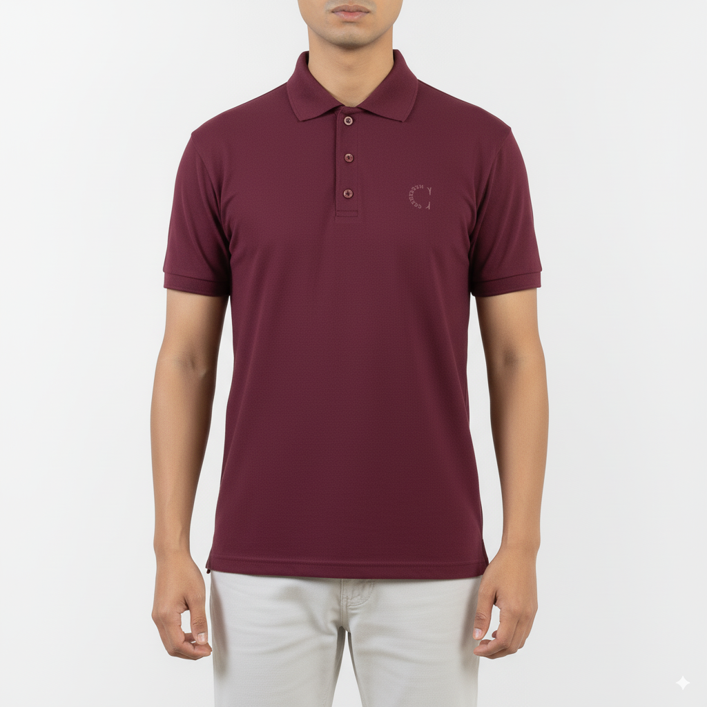Velvet Wine Polo – Short Sleeve