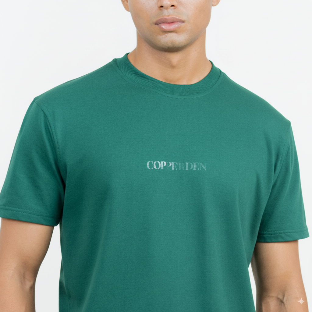 Forest Green Roundneck – Short Sleeve
