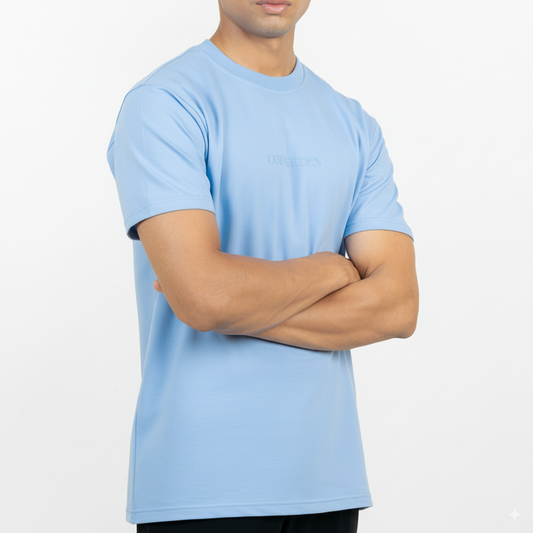 Glacier Blue Roundneck – Short Sleeve