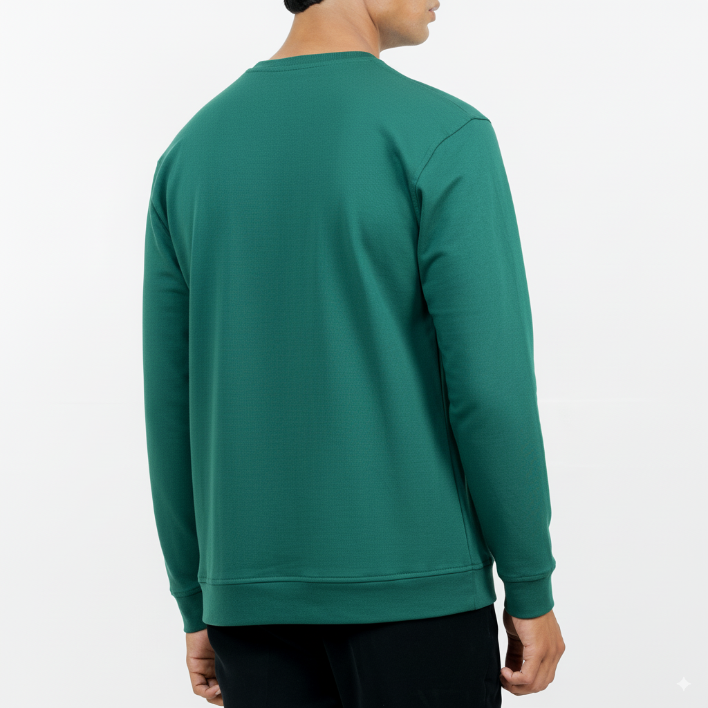 Forest Green Roundneck – Full Sleeve