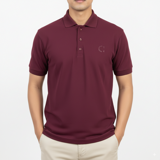 Velvet Wine Polo – Short Sleeve
