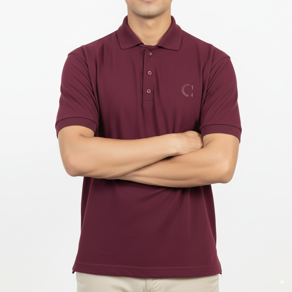 Velvet Wine Polo – Short Sleeve