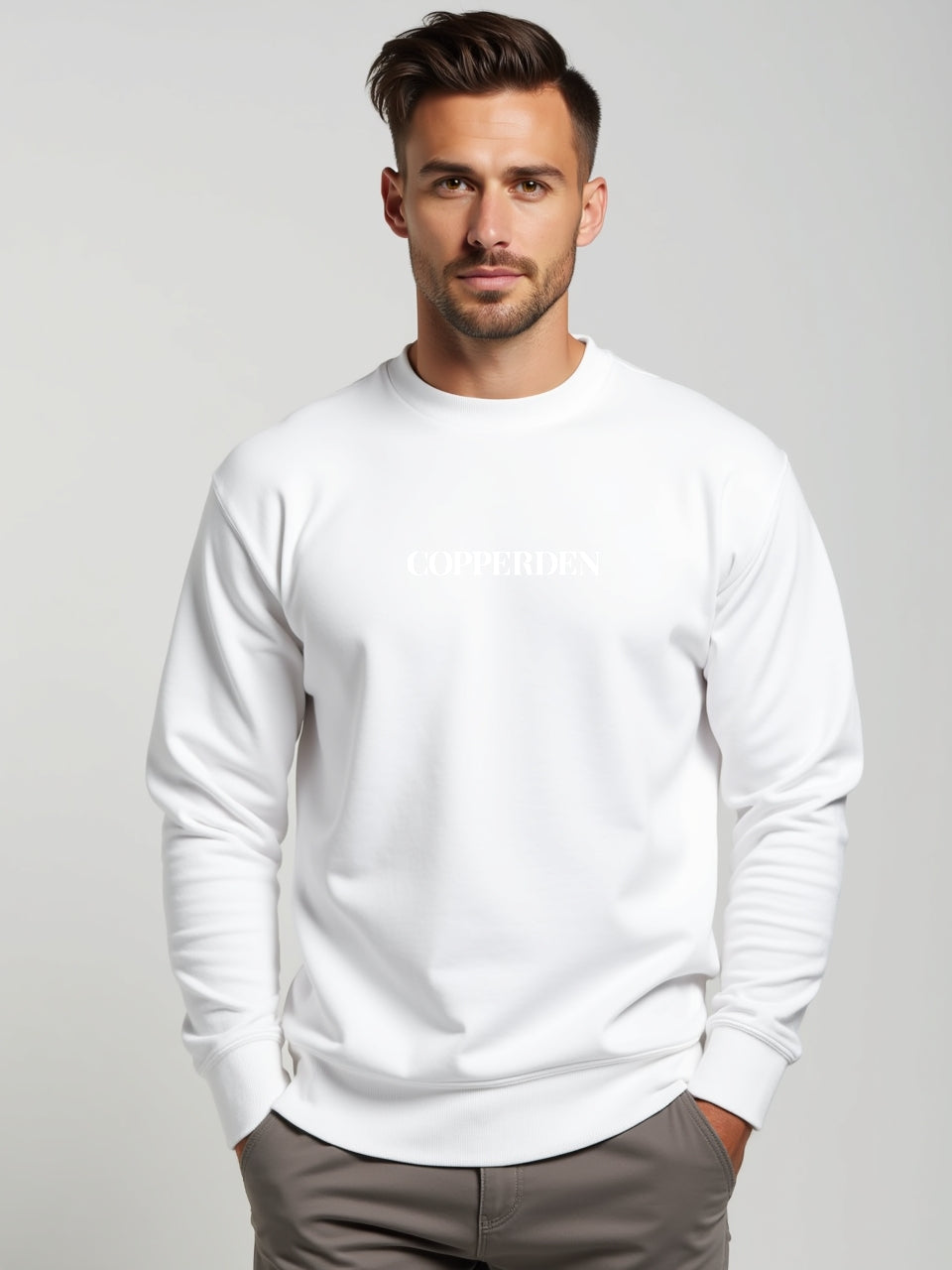 White  Roundneck – Full Sleeve