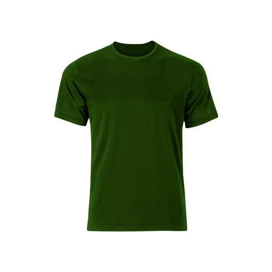 Round Neck T-Shirt, Short Sleeves
